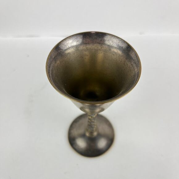 Group of Silverplate Goblets and Compote Dish - Picture 7 of 10